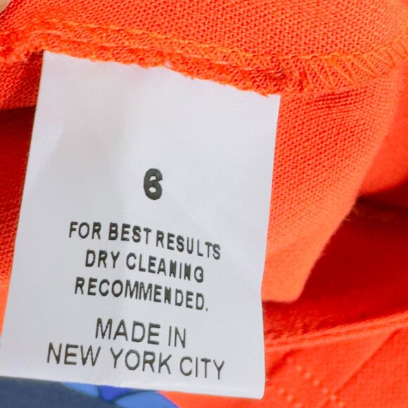 PEACE OF CLOTH Women's Red Pants Poly Blend Stretch Pockets Size 6 - Picture 7 of 11